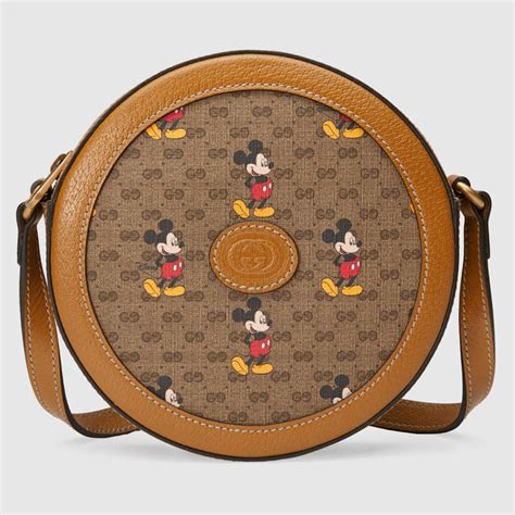 disney x gucci small shoulder bag|gucci disney round bag.